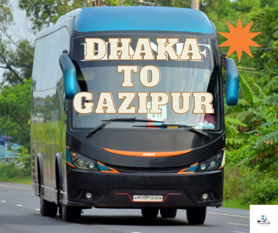 dhaka to gazipur safari park bus route